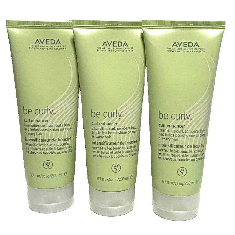 3 X Aveda Be Curly Curl Enhancer 6.7oz/200ml each NEW